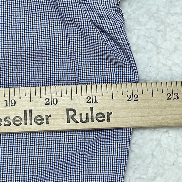 Hugo Boss Shirt Mens Sz L Blue Slim Fit Long Sleeve Button Up - Picture 3 of 7